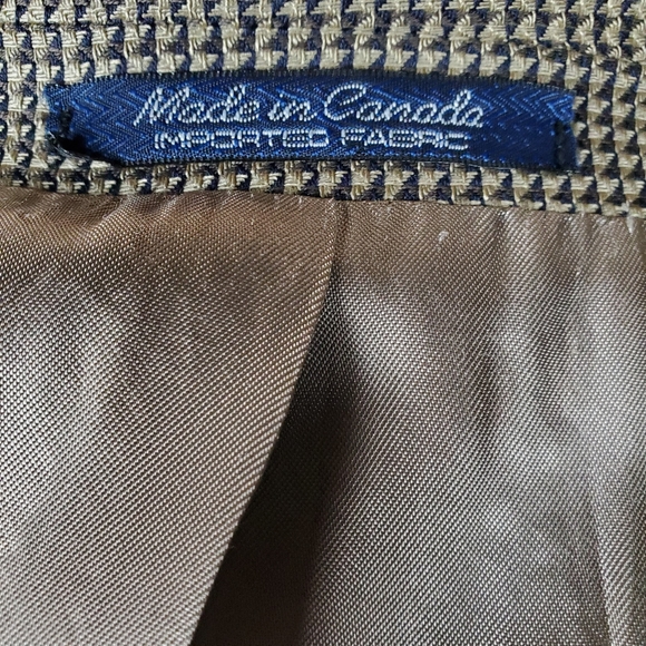 Bachrach Men Blazer Sz 42 R Silk Wool - Picture 11 of 11